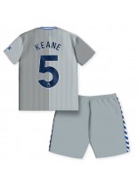 Everton Michael Keane #5 Alternativní dres pro děti 2023-24 Krátký Rukáv (+ trenýrky)